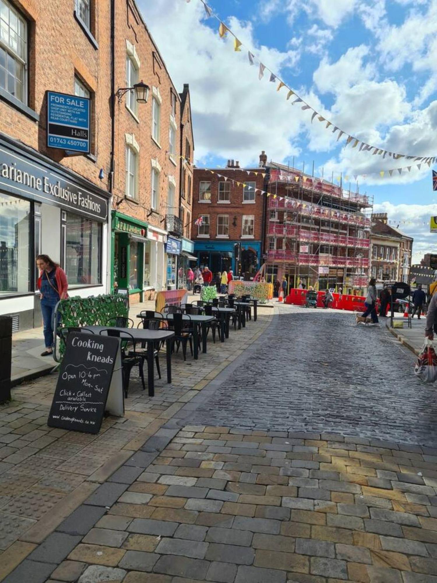 Cosy Corner - Town Centre Flat With Free Nearby Parking Appartement Shrewsbury Buitenkant foto