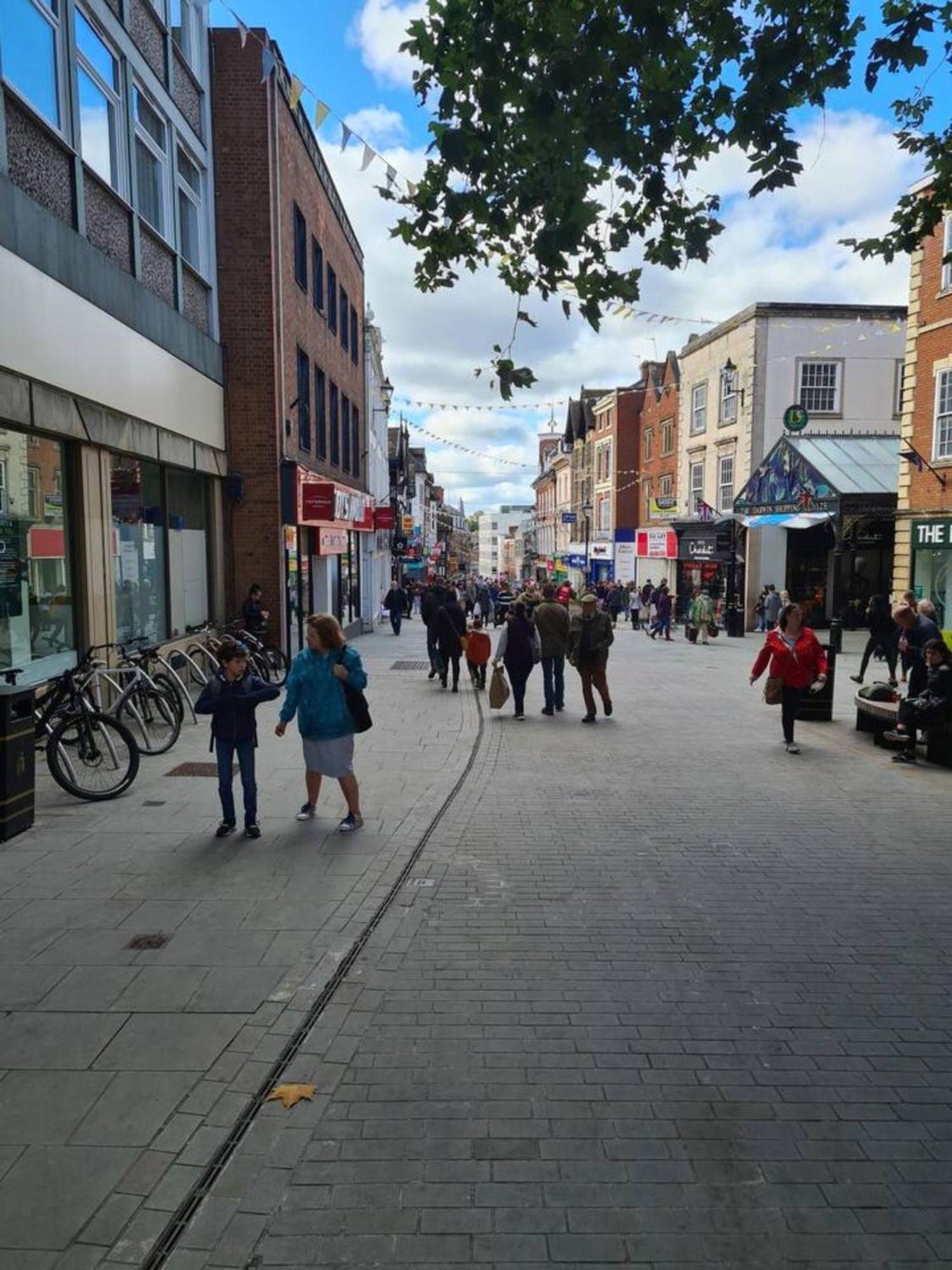 Cosy Corner - Town Centre Flat With Free Nearby Parking Appartement Shrewsbury Buitenkant foto