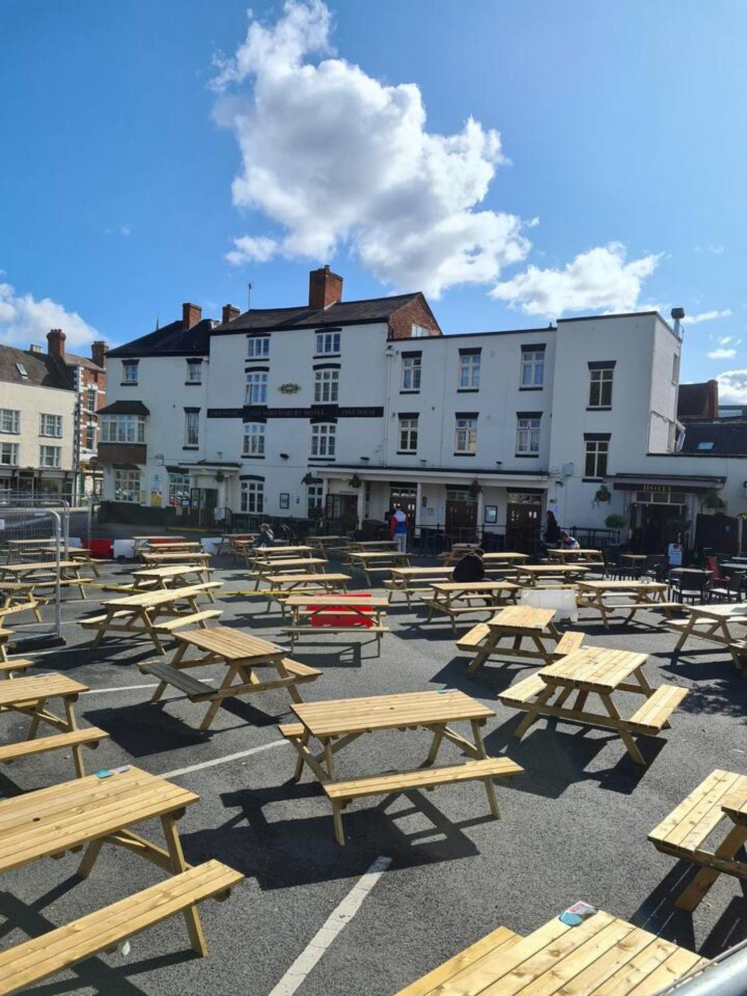 Cosy Corner - Town Centre Flat With Free Nearby Parking Appartement Shrewsbury Buitenkant foto