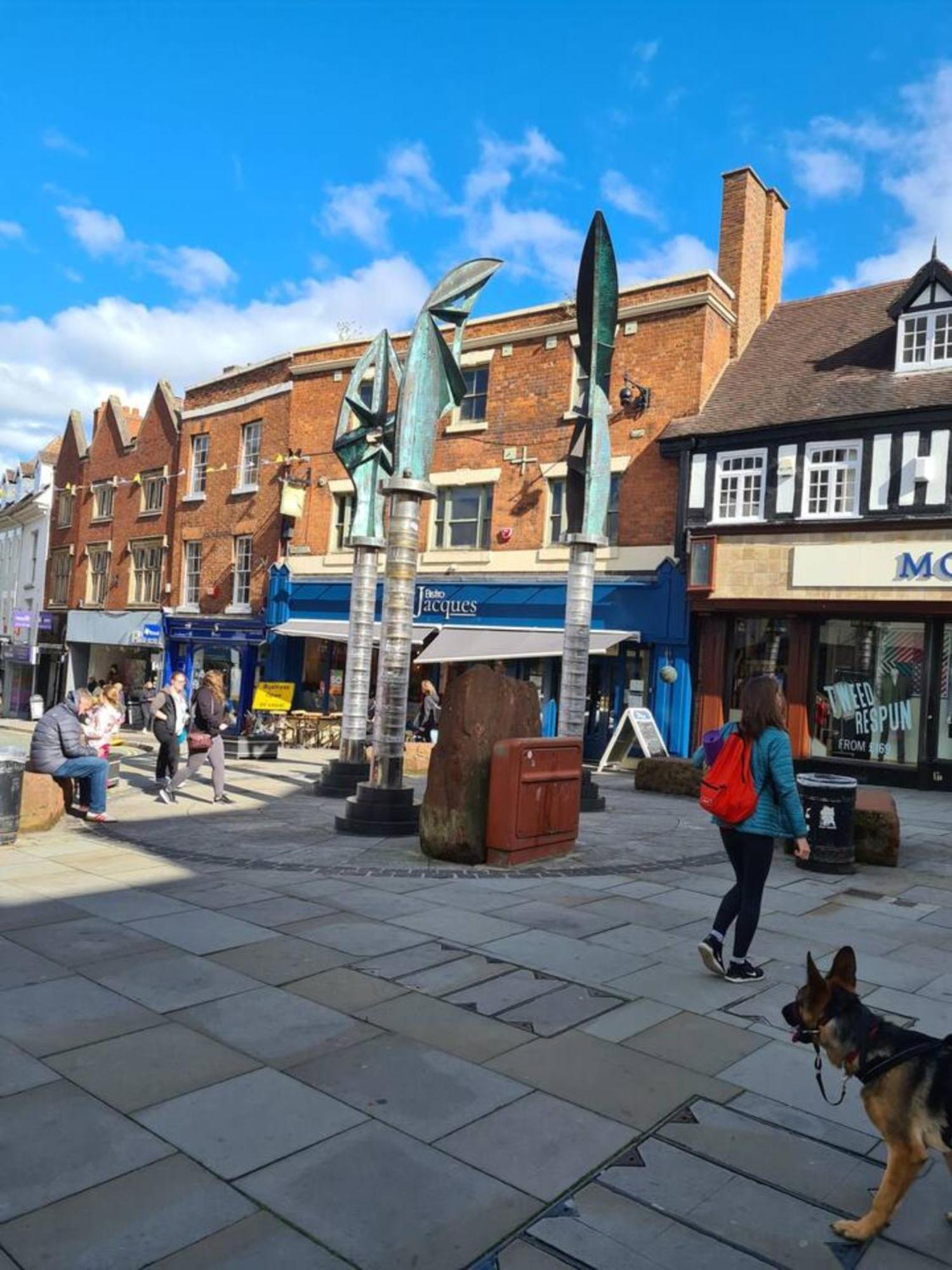 Cosy Corner - Town Centre Flat With Free Nearby Parking Appartement Shrewsbury Buitenkant foto